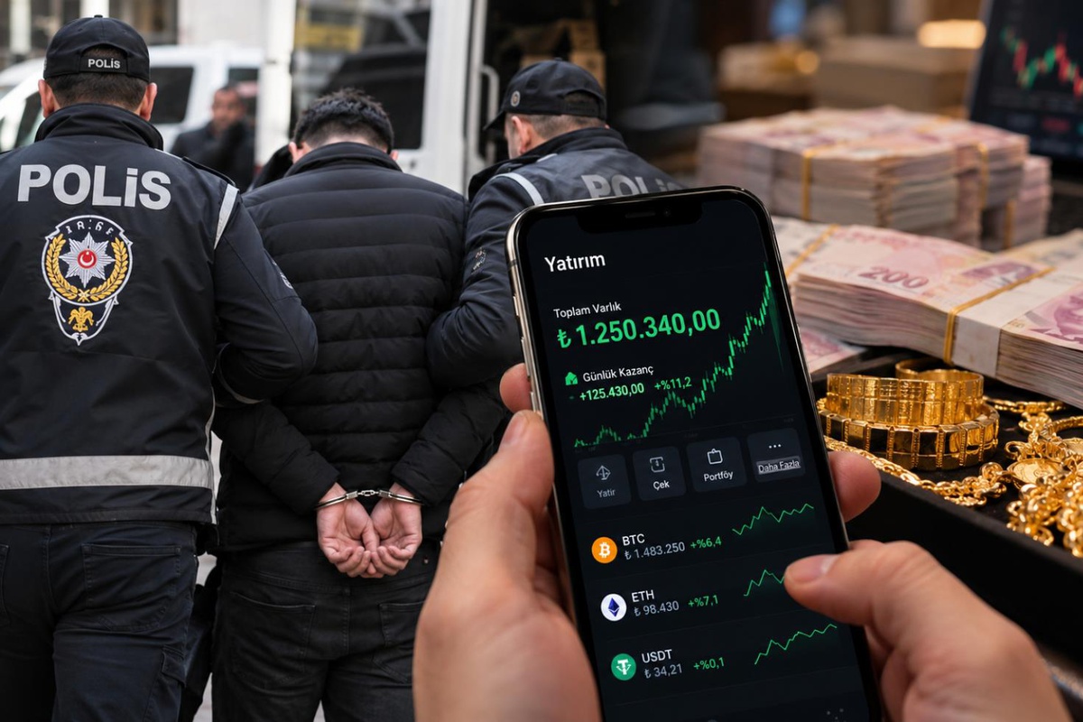 Yatırım vaadiyle 23 kişiyi dolandırdıkları iddia edilenlere 139 kişi gözaltına alındı