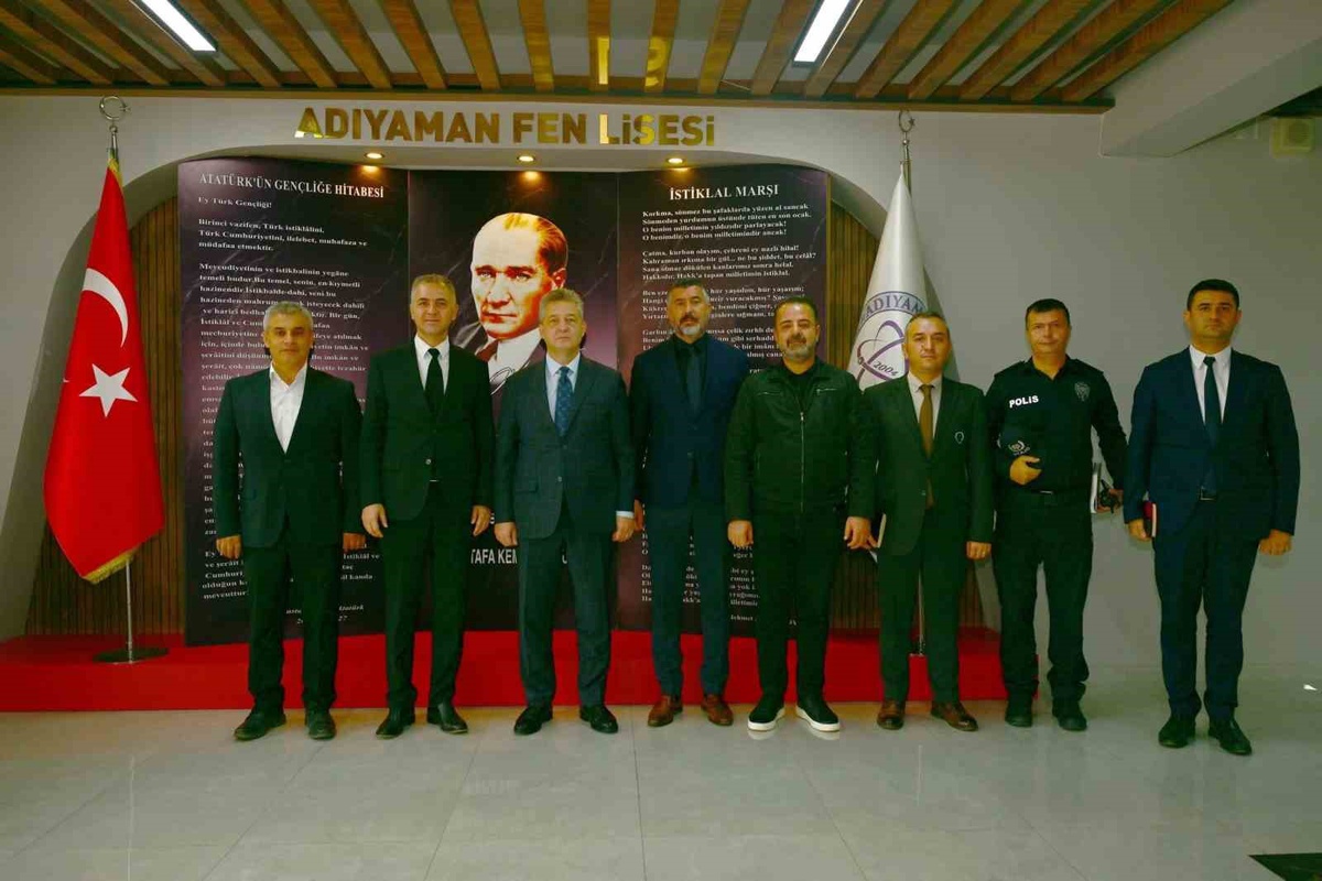 Adıyaman İl Emniyet Müdürü Nazman, okul güvenliği için denetim gerçekleştirdi