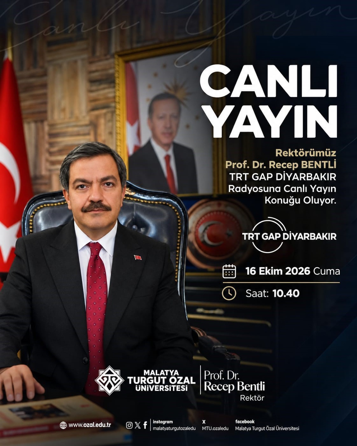 MTÜ, 12 bilimsel çalışmayla COP31\'de yer almayı hedefliyor; Rektör Bentli açıkladı
