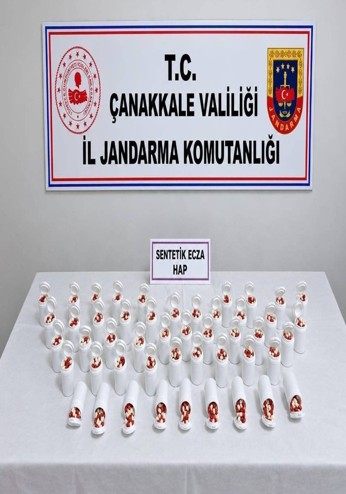 Çanakkale\'de operasyonda 2 bin 572 sentetik ecza ele geçirildi, 1 şüpheli tutuklandı
