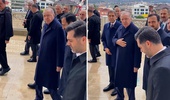 Cumhurbaşkanı Erdoğan'ı görünce dayanamadı, korumalar hemen devreye girdi: Camideyiz bağırma