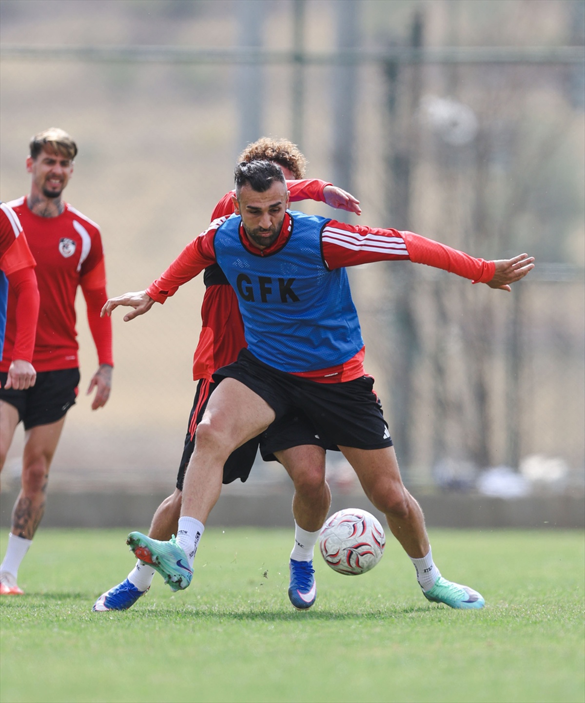 Gaziantep FK, RAMS Başakşehir maçı öncesi 1 saat 20 dakikalık antrenman yaptı