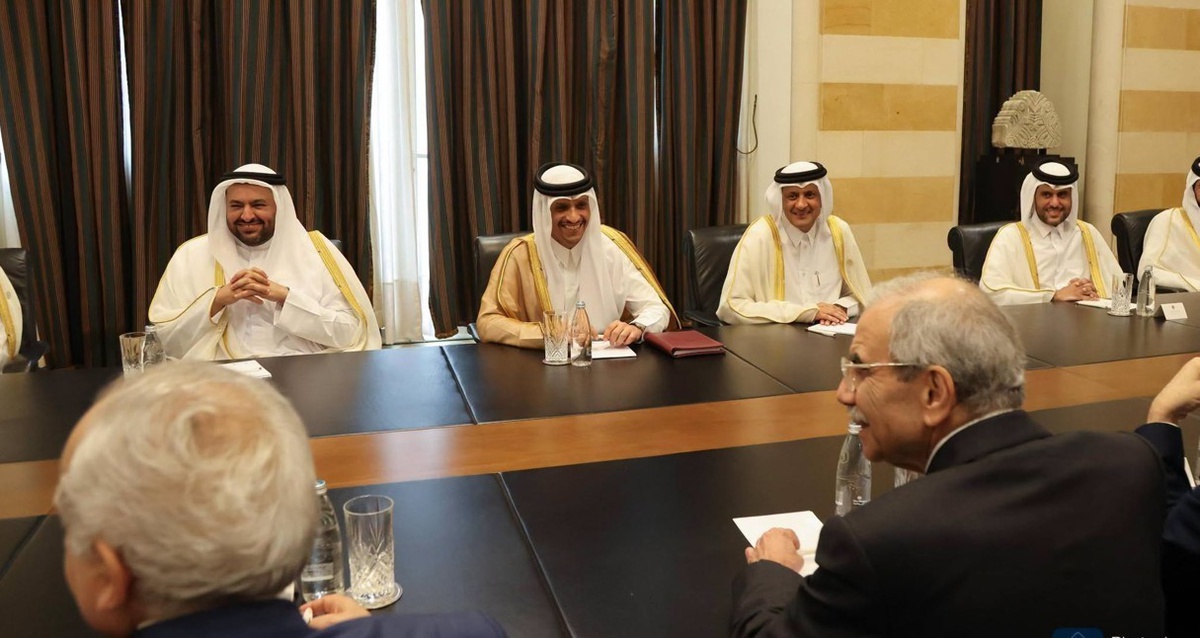 Katar Başbakanı, Lübnan\'ın enerji krizine Qatar Energy güneş santrali planını duyurdu