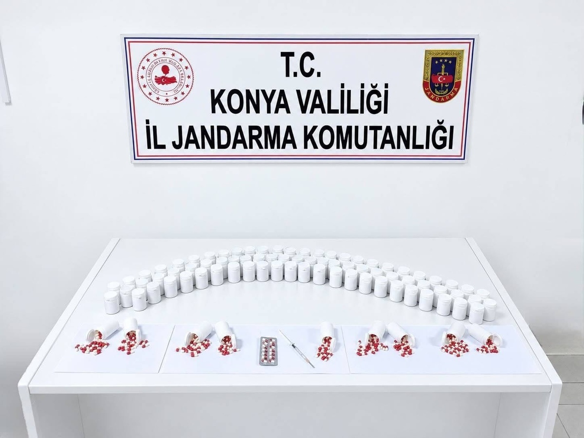 Konya\'da 15 günde 26 operasyonda 4 bin 137 sentetik hap ele geçirildi