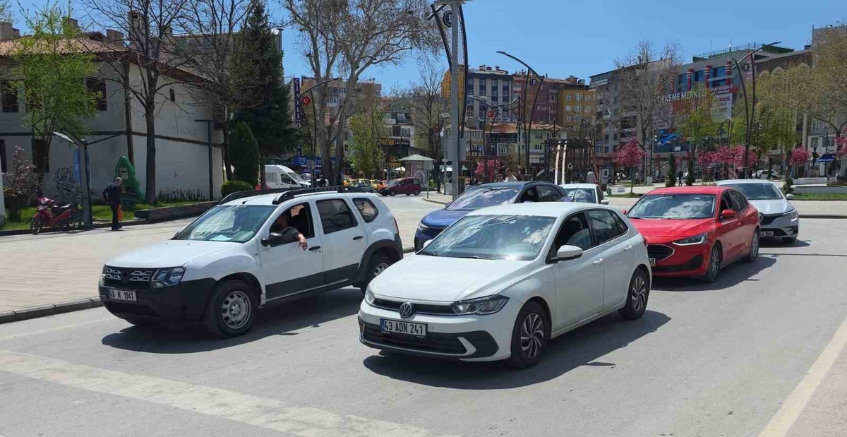 Kütahya\'da otomobil artışı Türkiye ortalamasının altında kalarak yüzde 34,4 oldu