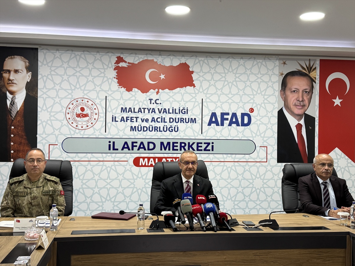 Malatya\'da Afet Koordinasyon Toplantısı: Dere Yataklarına İnşaat Uyarısı