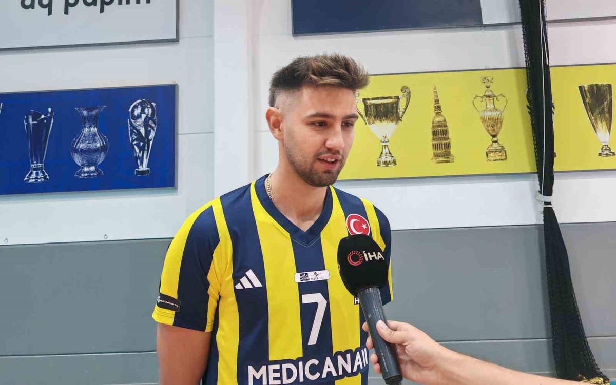 Milli voleybolcu Lagumdzija Fenerbahçe Medicana'da şampiyonluk hedefini açıkladı