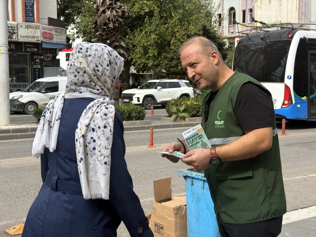 Şanlıurfa\'da Yeşilay 3 yılda YEDAM\'a başvuran 306 kişiden 245\'ini sigaradan kurtardı