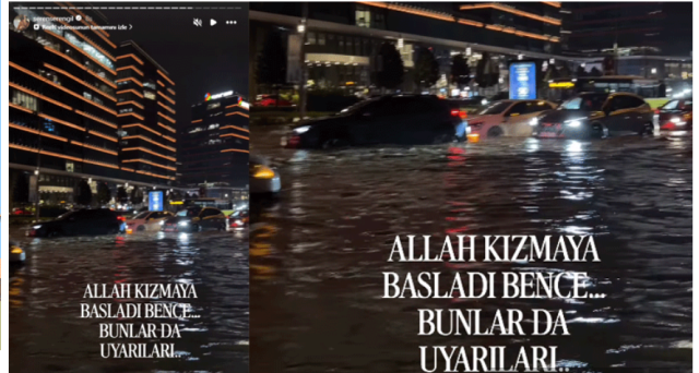 Seren Serengil’den sel yorumu: Allah kızmaya başladı bence
