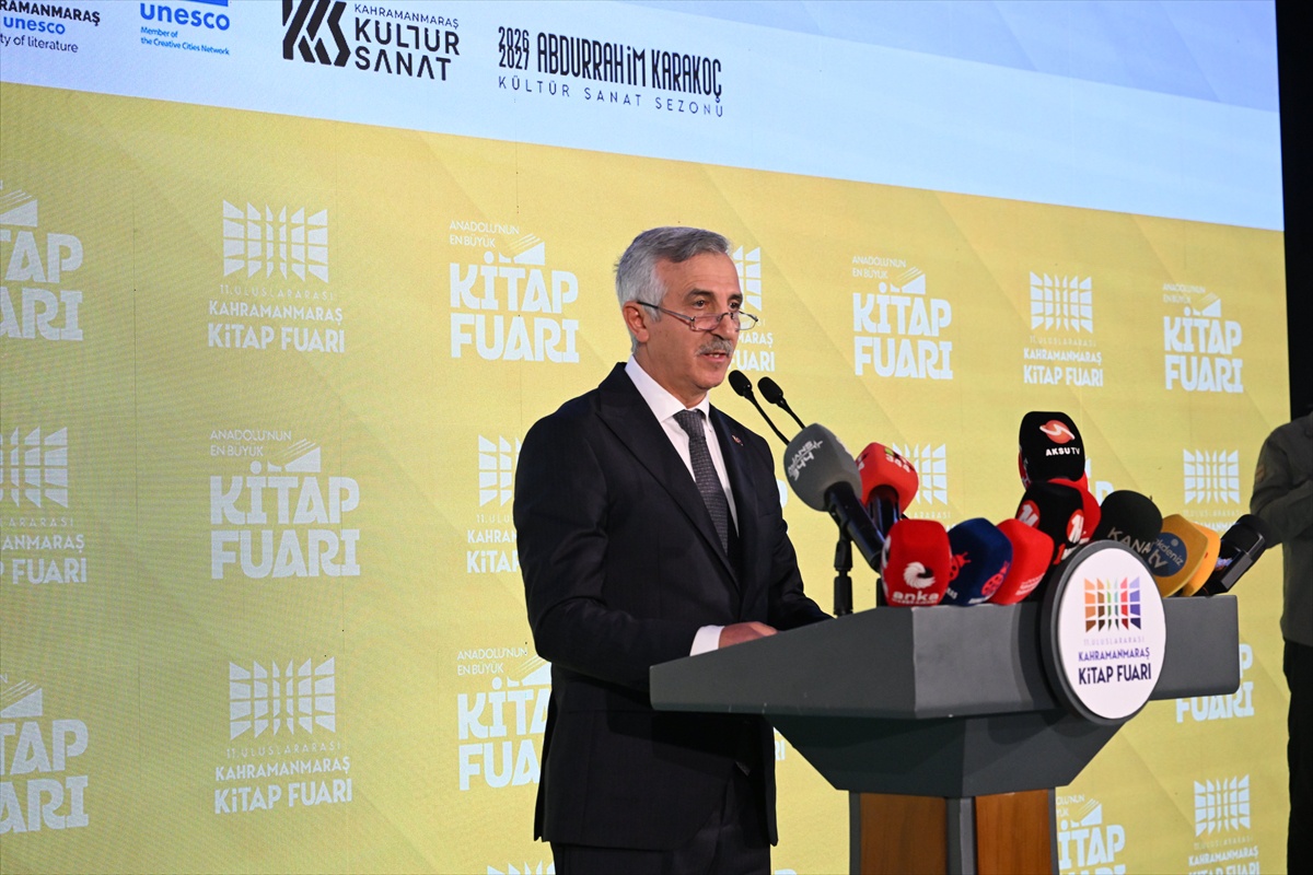 11. Uluslararası Kahramanmaraş Kitap Fuarı açıldı