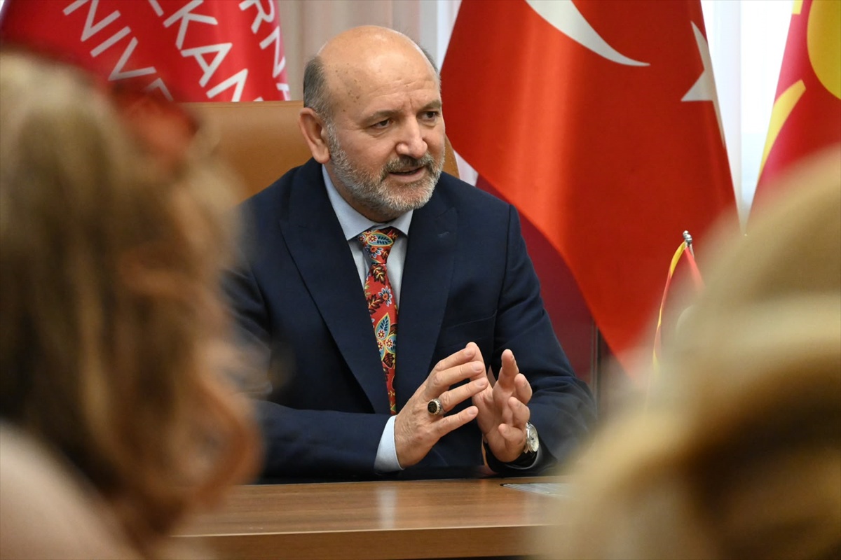 Kuzey Makedonya\'daki IBU\'nun yeni rektörü oy birliğiyle Prof. Dr. Mehmet Bulut oldu