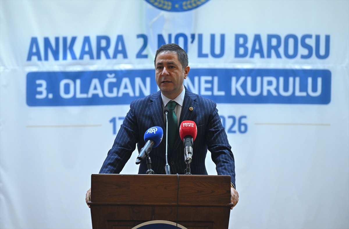 Ankara 2 No\'lu Baro genel kurulunda Ağdemir savunmayı vurguladı, seçim yarın yapılacak