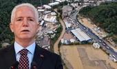 Ayazağa'daki dere kenarında riskli yapıların yıkımına başlandı