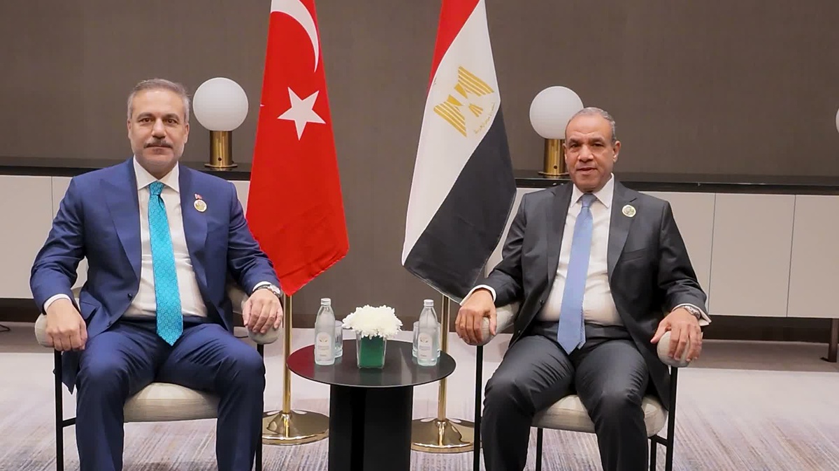 Dışişleri Bakanı Fidan, Bağdat\'ta Mısırlı mevkidaşı Abdülati ile görüştü
