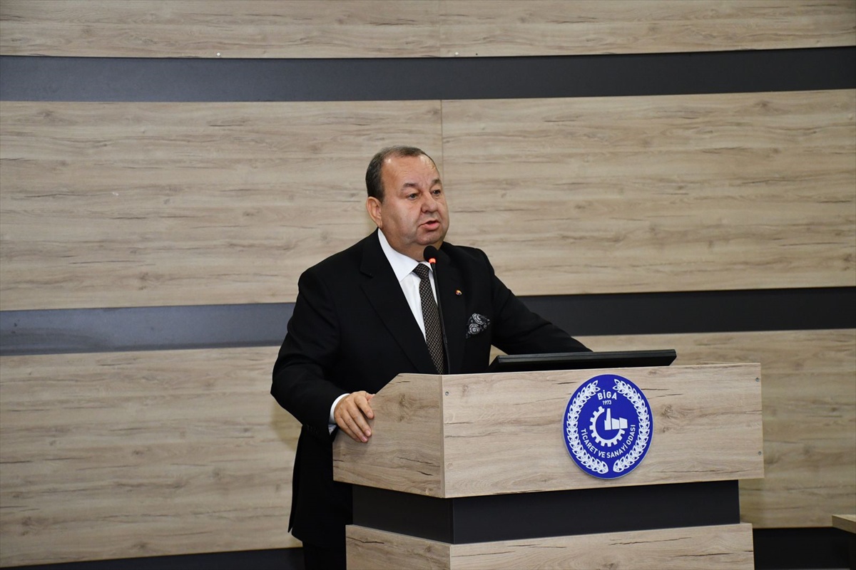 Biga TSO\'da Şadan Doğan dördüncü kez yönetim kurulu başkanlığına seçildi