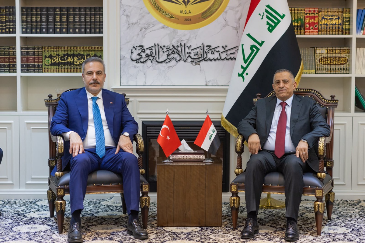 Dışişleri Bakanı Fidan, Bağdat\'ta Irak Ulusal Güvenlik Müsteşarı Abbudi ile görüştü