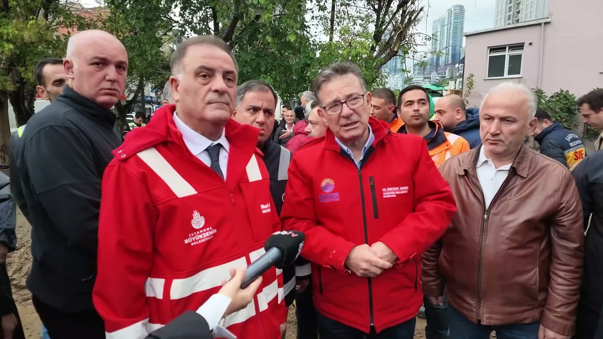 İBB Başkan Vekili Aslan sağanak sonrası İSKİ\'ye gelen 15 bin ihbar sayısını açıkladı