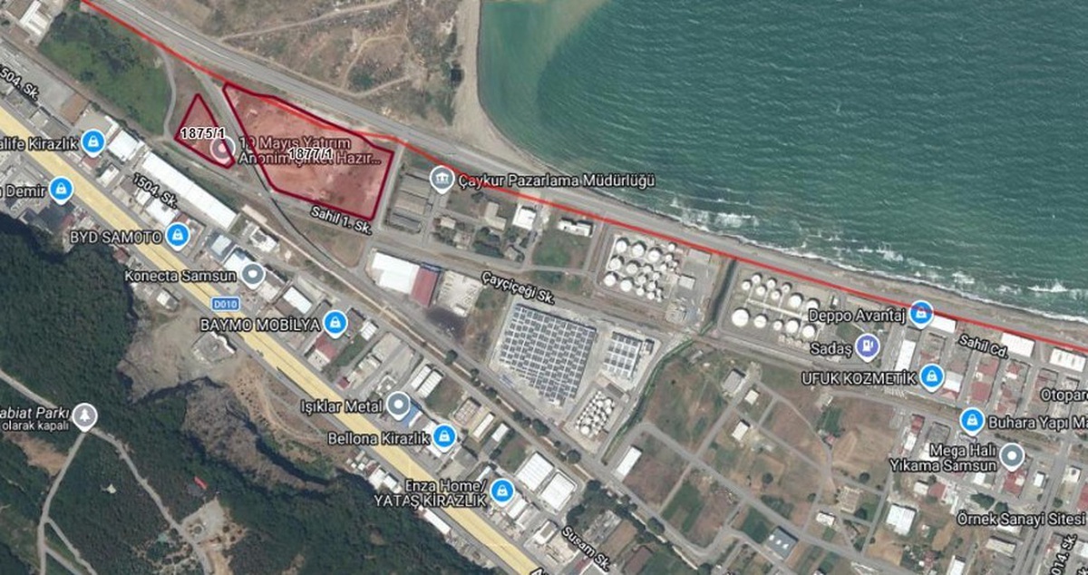 Samsun\'da SGK\'ya ait 6 arsa 1 milyar 196 milyon 320 bin TL değerle satışa sunulacak