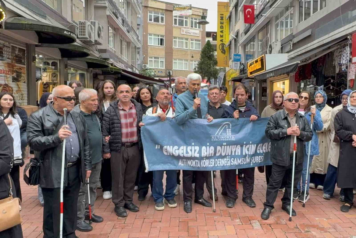 Ufuk Gürbüz, görme engelliler için kaldırımların engellerden arındırılmasını istedi