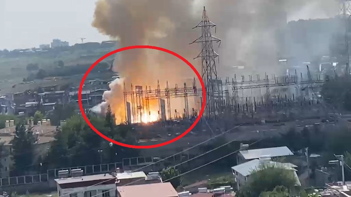 Diyarbakır\'da ana trafo merkezindeki yangın patlamalarla elektrik kesintisi başlattı