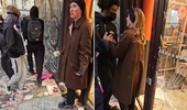 Fransa'da yürek burkan görüntü! Yağmacılara direndi ama dükkanını kurtaramadı