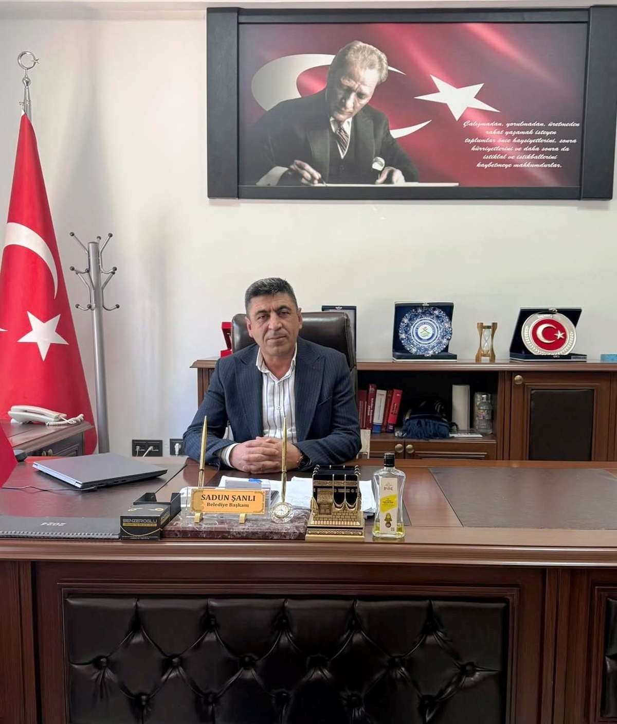 Kasrik Belediye Başkanı Sadun Şanlı CHP\'den istifa etti, görevini bağımsız sürdürecek