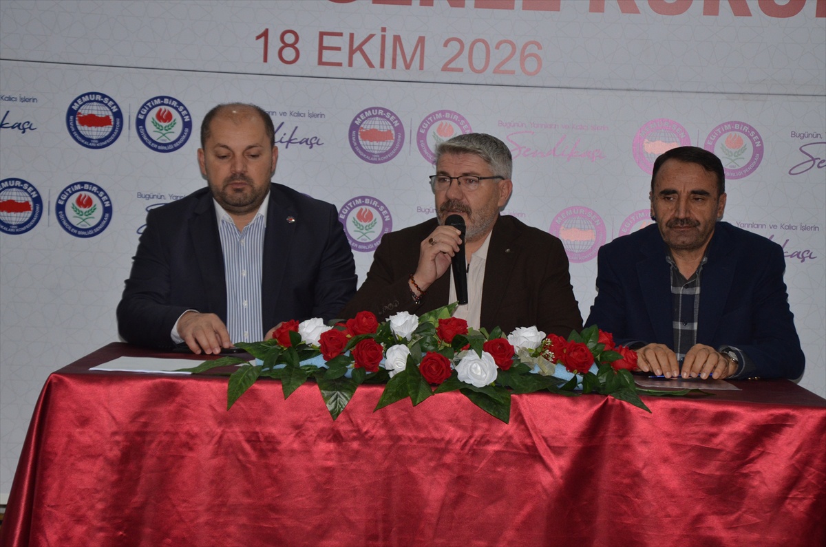 Eğitim-Bir-Sen Muş 1 No\'lu Şubesi\'nde Mahir Barışan tek listeyle yeniden seçildi