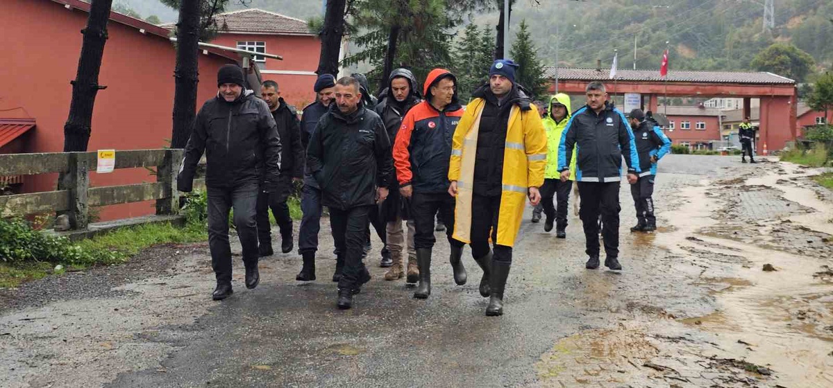 Zonguldak\'ta son 24 saatte 150 kilogramın üzerinde yağış kaydedildi
