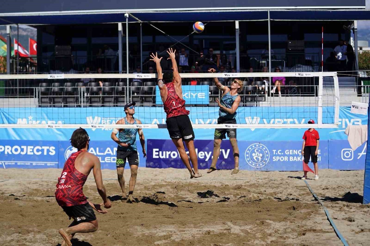 Beach Pro Tour Alanya\'da erkeklerde Almanya, kadınlarda Hollanda şampiyon oldu