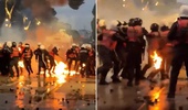 Arnavutluk'ta isyan büyüyor! Polis alevlerin içinde kaldı