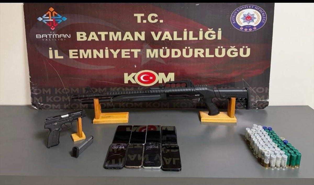 Batman\'da iş yerine silahlı saldırıya ilişkin 2 şüpheli tutuklandı