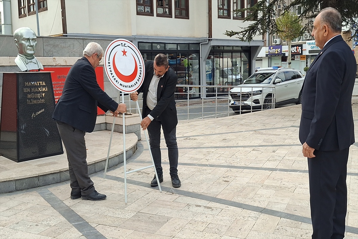 Beypazarı\'nda 19 Ekim Muhtarlar Günü kutlandı