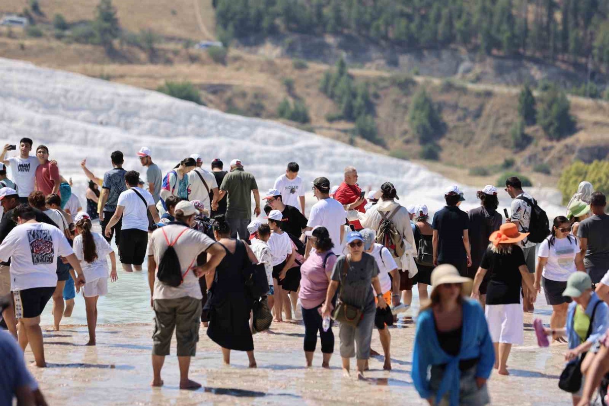 Denizli\'de 2025\'te Güney Kore 78 bin 635 ziyaretçiyle ilk sırada yer aldı