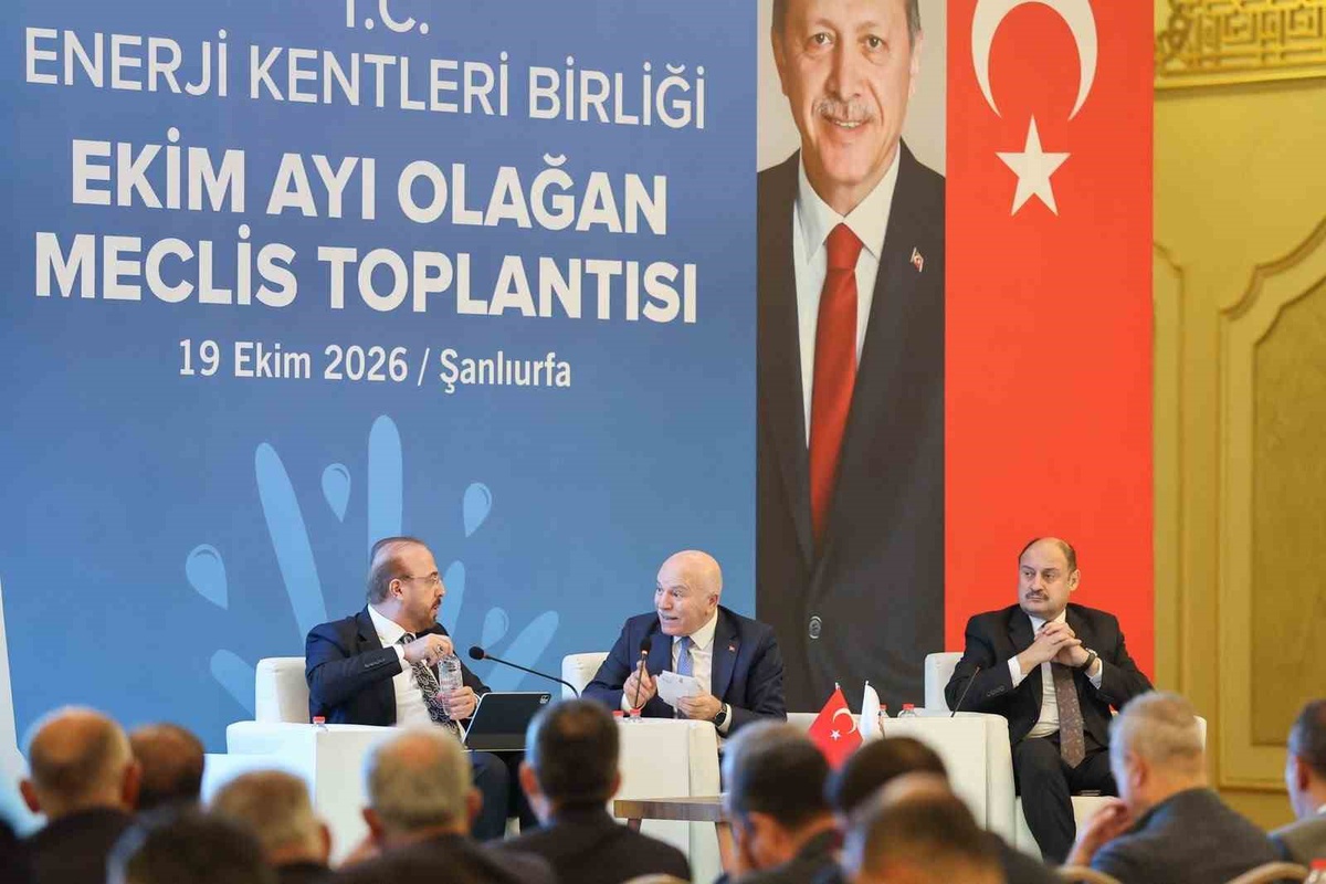 Enerji Kentleri Birliği toplantısı Şanlıurfa\'da yapıldı, 46 megavat hedefi açıklandı