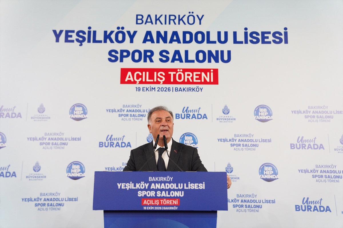 İBB Bakırköy\'de Yeşilköy Anadolu Lisesi\'ne 100 milyon liralık spor salonu kazandırdı