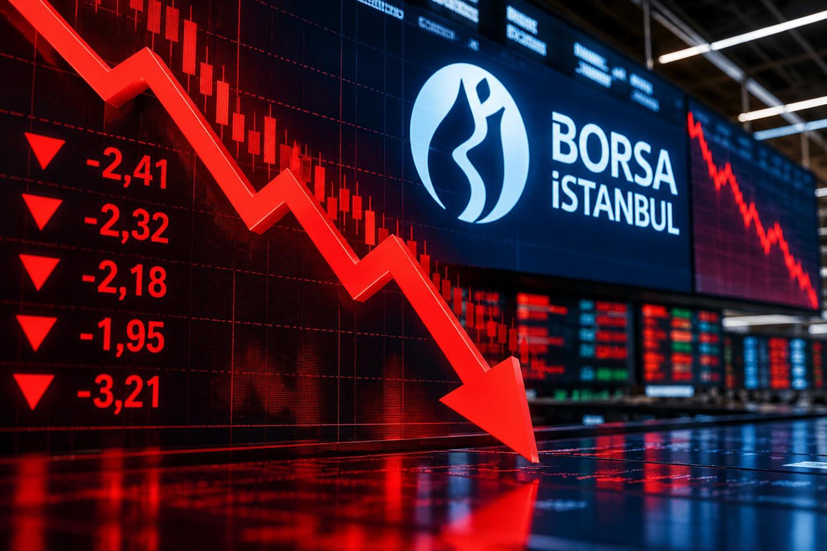 İstifaların ardından Borsa İstanbul\'da sert düşüş