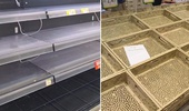 İtalya'da protestolar büyüyor, market rafları da boşaldı