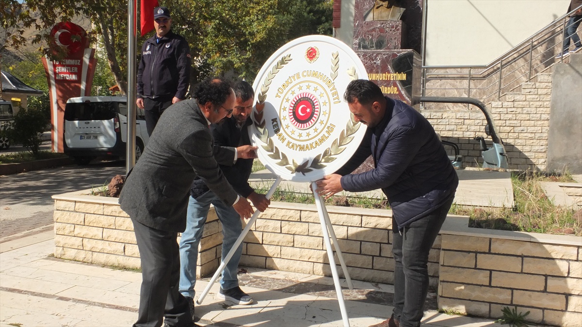 Keban\'da Muhtarlar Günü kutlandı