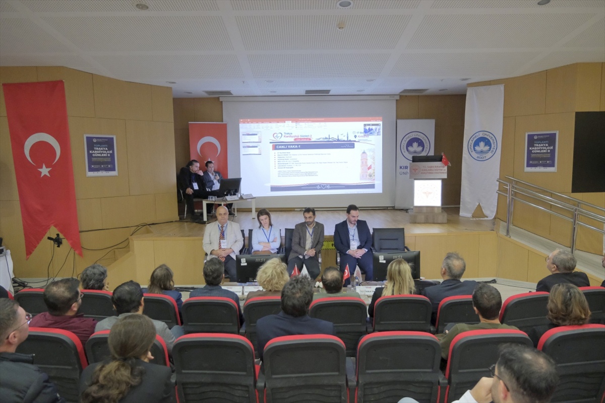 Kırklareli\'nde kardiyoloji toplantısında kompleks koroner girişimler ele alındı