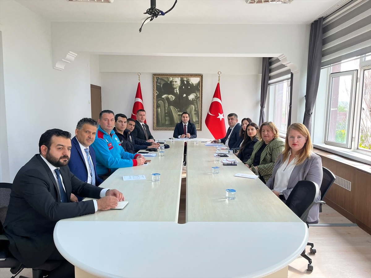 Lalapaşa\'da 29 Ekim Cumhuriyet Bayramı için değerlendirme toplantısı yapıldı
