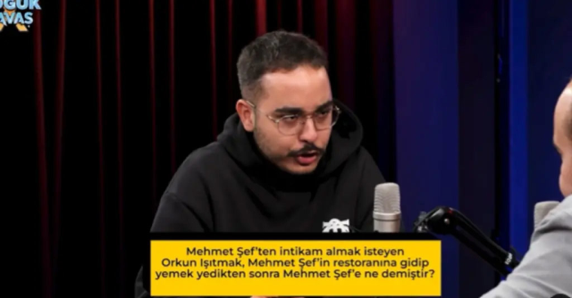 Mehmet Şef'in parmakları üzerinden yapılan espriye tepki yağıyor