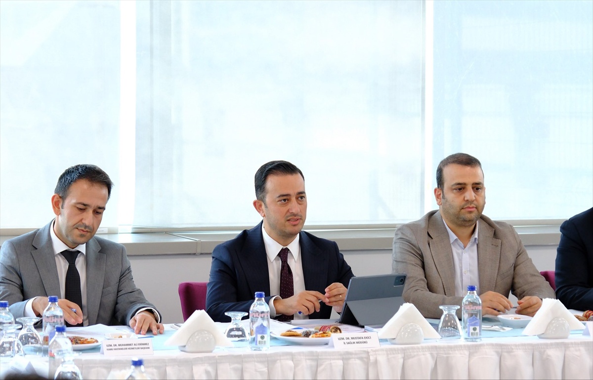 İl Sağlık Müdürü Ekici başkanlığında Mersin\'de sağlık yatırımları değerlendirildi