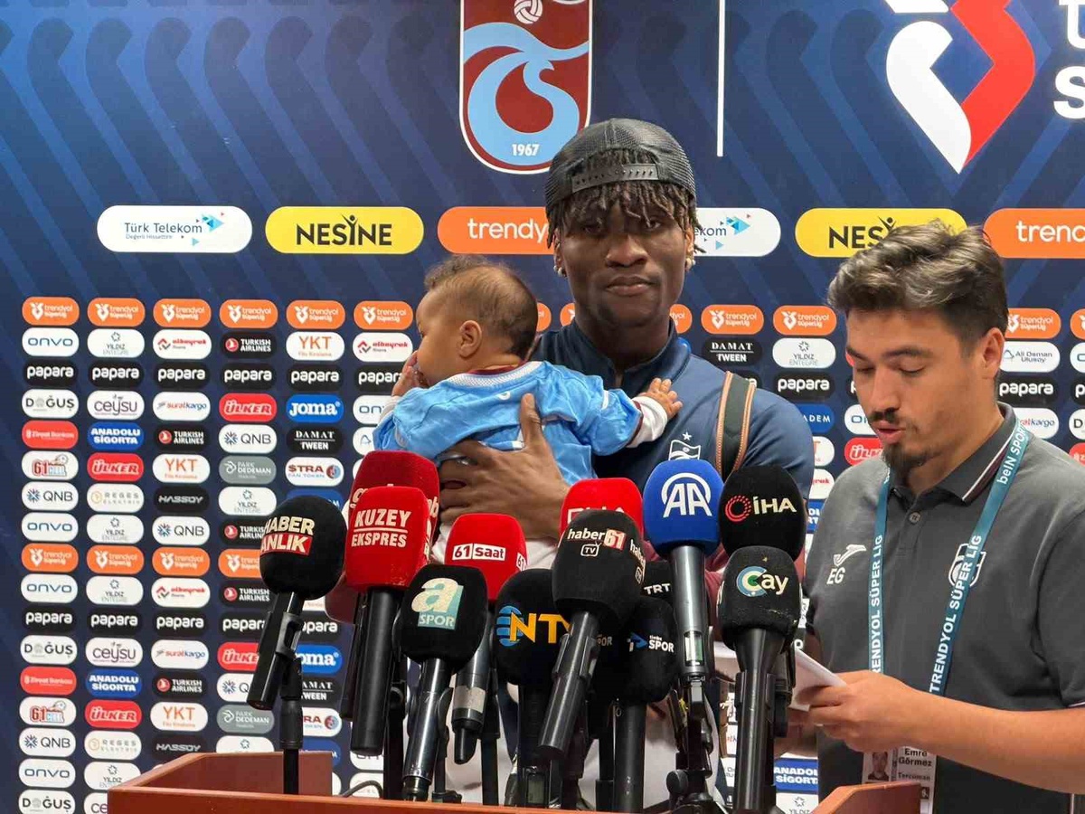 Beşiktaş'ı 2-0 yenen Trabzonspor'da Nwaiwu şampiyonluk için sıkı çalışma sözü verdi.