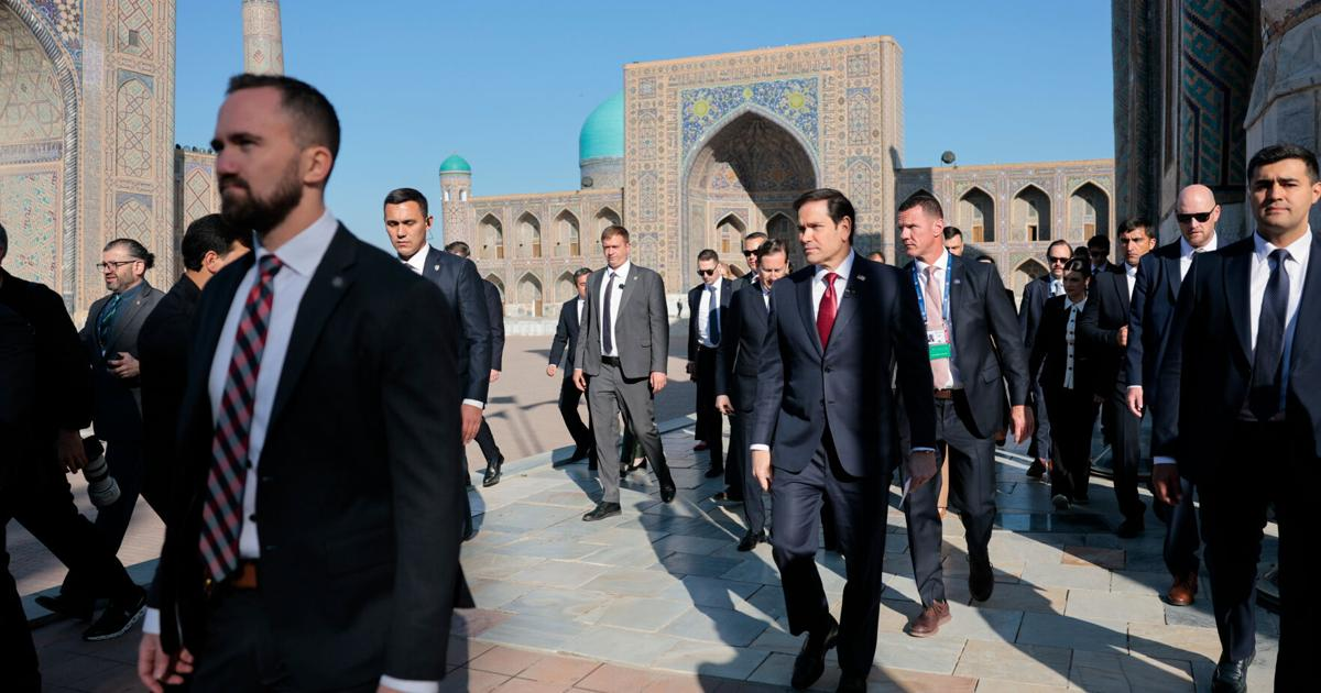 Rubio Semerkant\'ta savaşın yayılma riskine dikkat çekip sona ermesini istedi