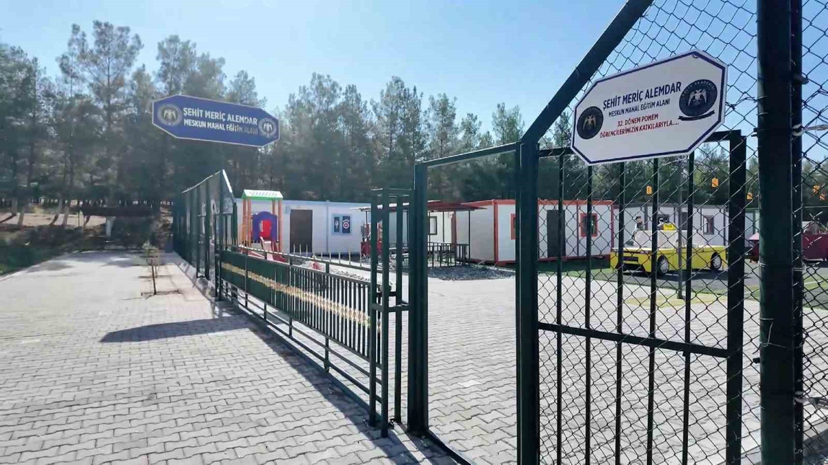 Şehit Meriç Alemdar’ın adını taşıyan Meskun Mahal Eğitim Alanı hizmete kazandırıldı