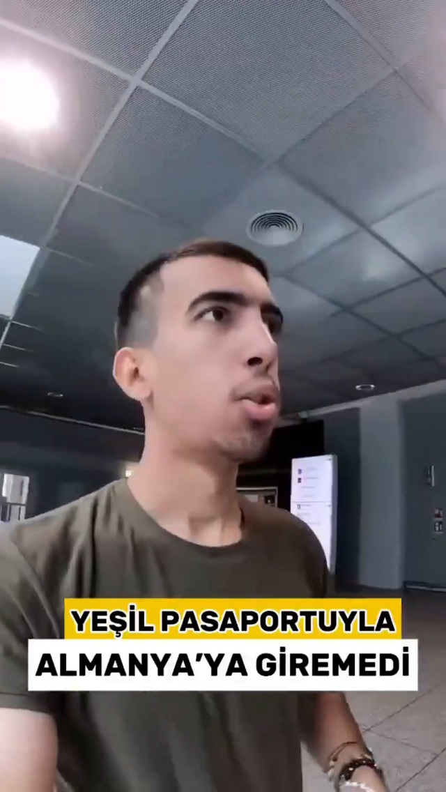 Yeşil pasaportlu Türk memur ülkeye alınmadı! Sebebi çok konuşulacak