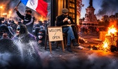 Protestolarla sarsılan Fransa'da yağmalanmayan tek dükkan