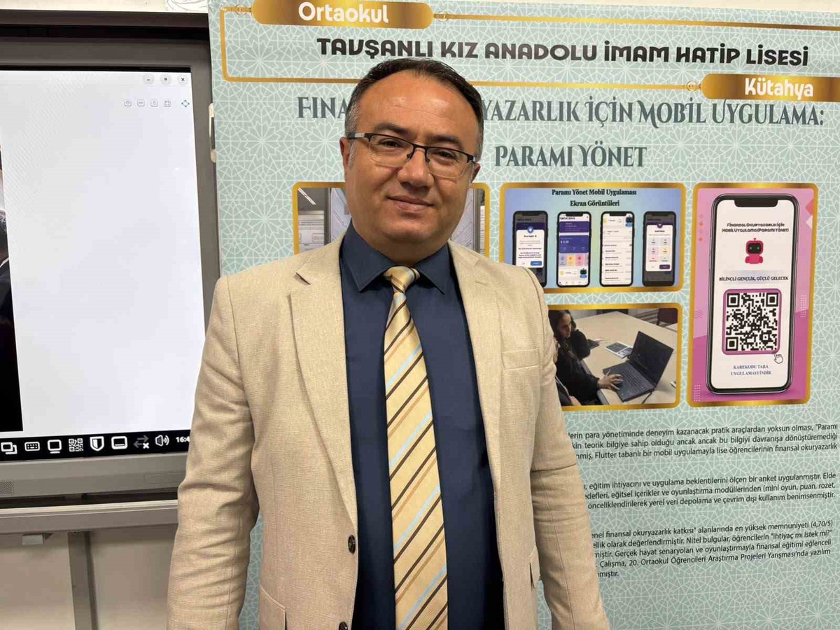 Tavşanlı Kız Anadolu İmam Hatip Lisesi 362 proje arasında Türkiye birincisi oldu