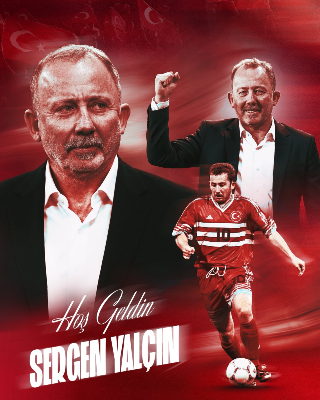TFF, Sergen Yalçın'ı resmen açıkladı