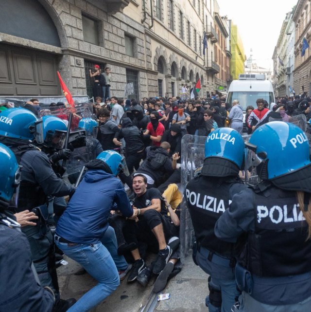 Meloni'den protestoculara ağır darbe! 5 yıl hapis geliyor
